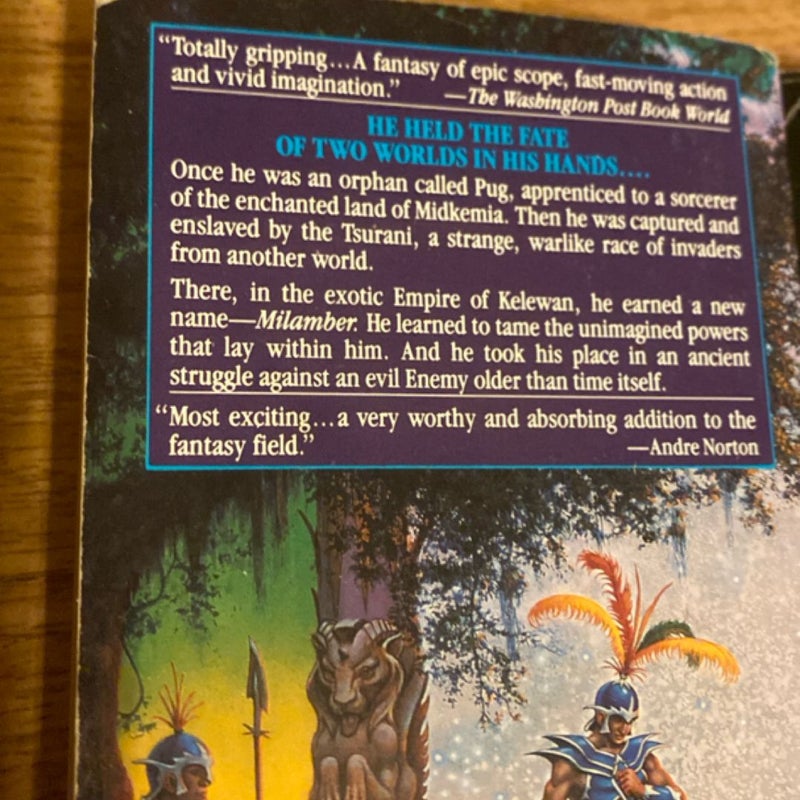 4 Raymond E. Feist books!!