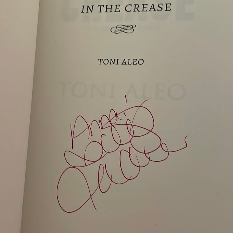 In the Crease (signed by the author)