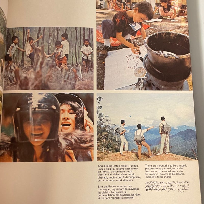 Malaysia - 1985 Coffee Table Book In 4 Languages - A Celebration of Malaysia HC