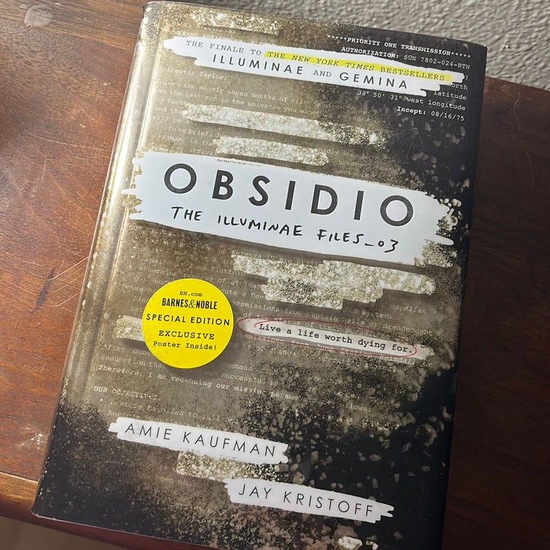 Obsidio Special Edition with Poster