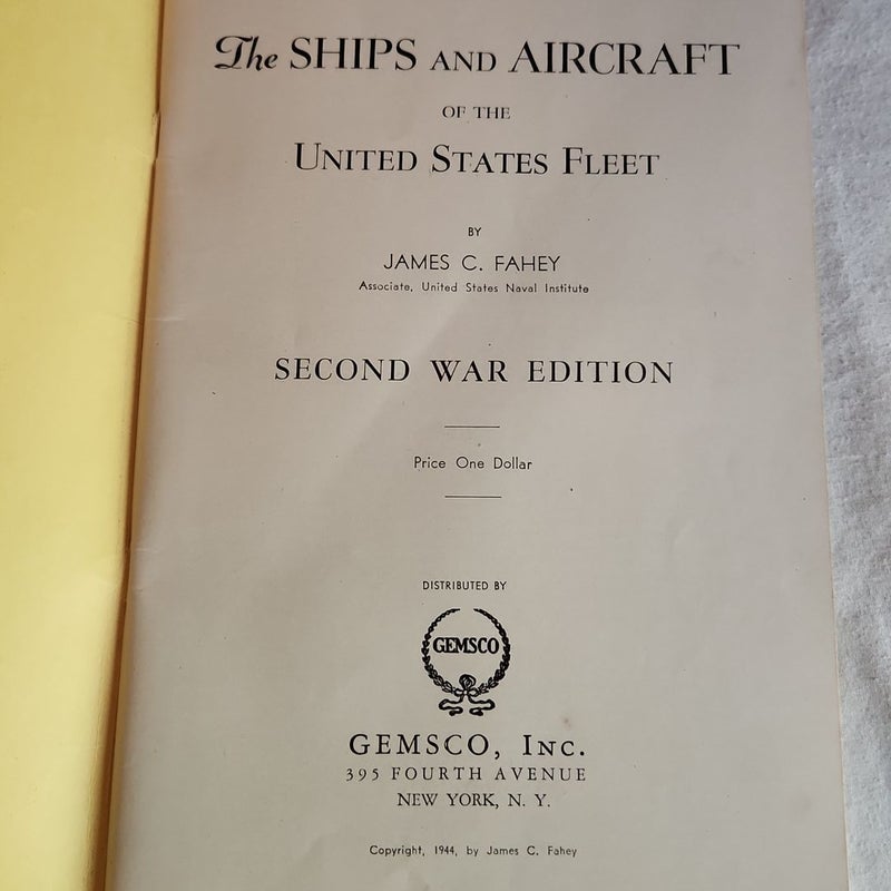 the ships and aircraft of the u.s. fleet