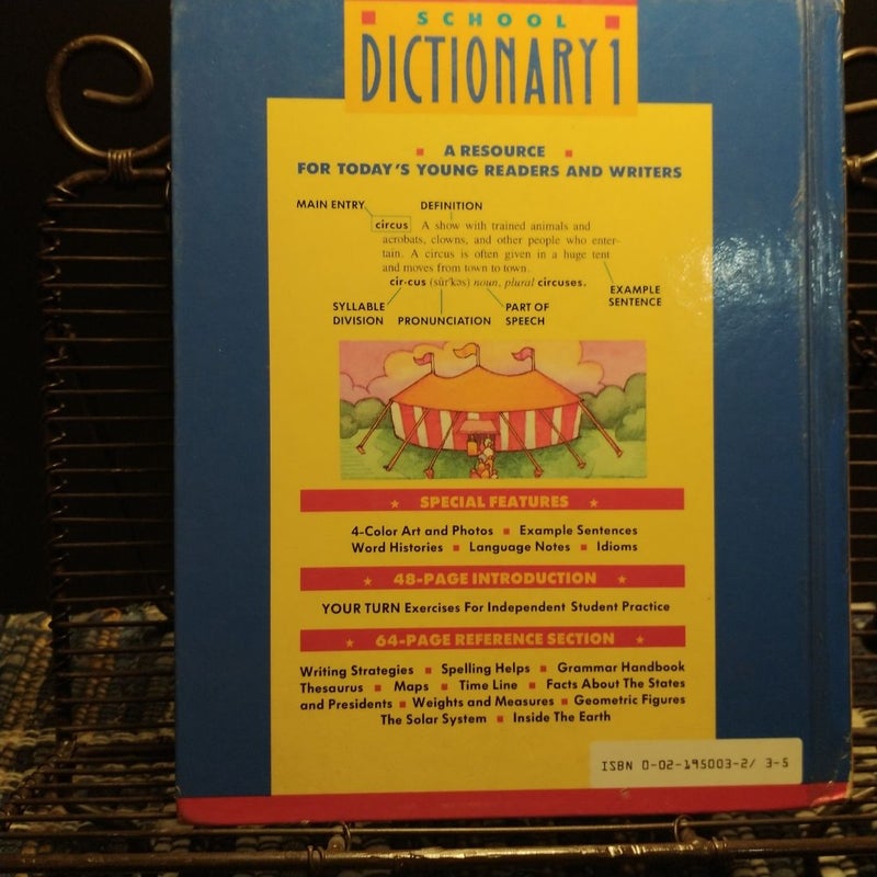 Macmillan School Dictionary