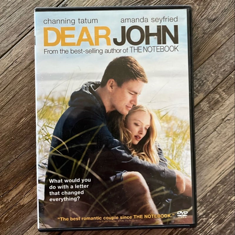 Dear John Book and DVD