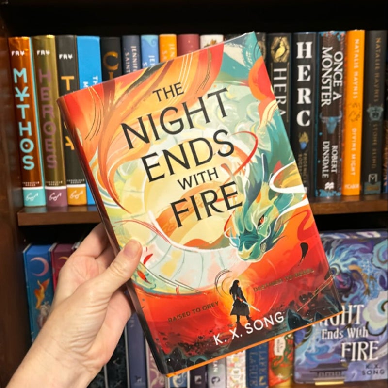 The Night Ends with Fire *GOLDSBORO SIGNED EDITION*