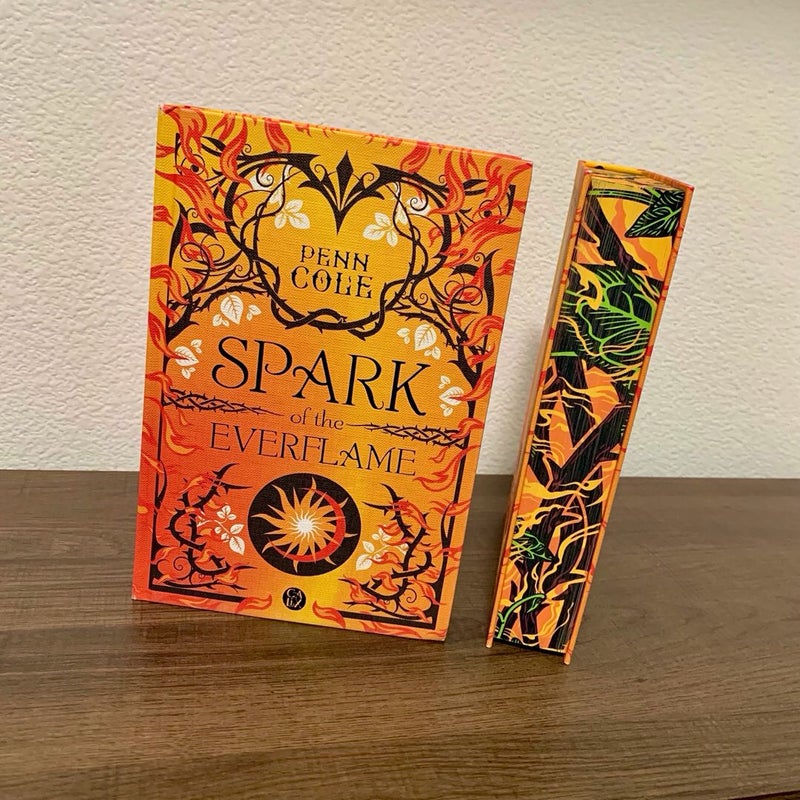 French Spark Of The Everflame Special Edition Penn Cole Clothbound Hardcover