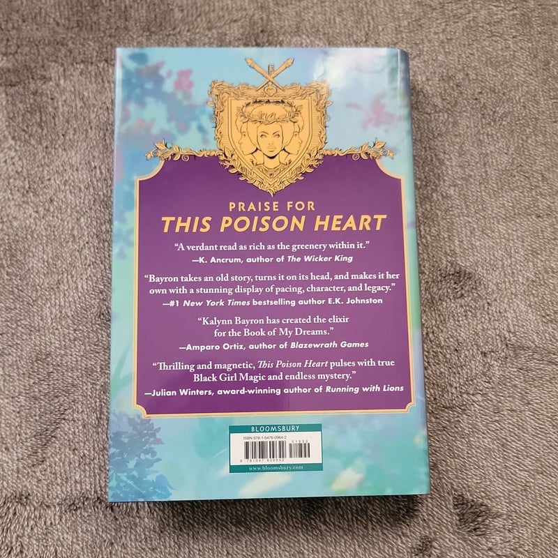 This Poison Heart signed owlcrate exclusive 