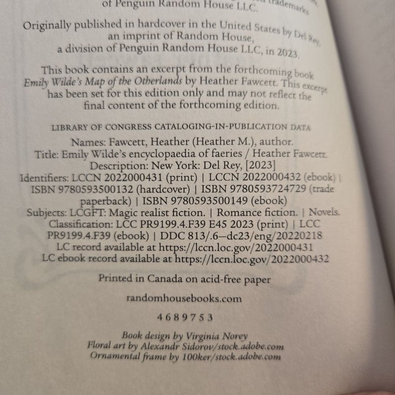 Emily Wilde's Encyclopedia of Faeries (B&N Exclusive Edition)