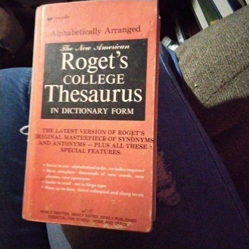 Rogets college thesaurus