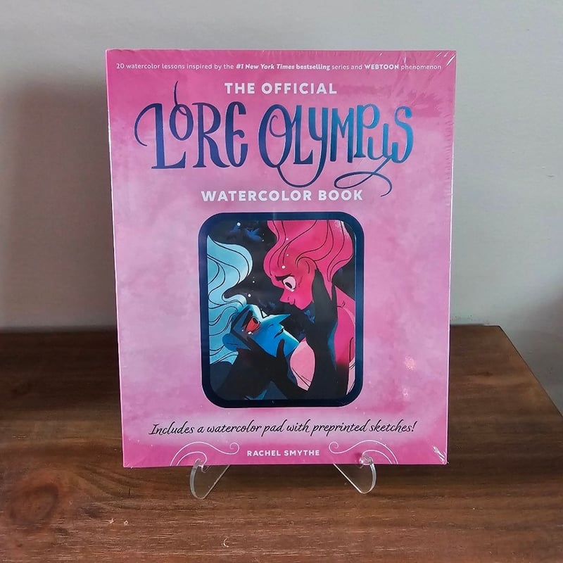 The Official Lore Olympus Watercolor Book by Rachel Smythe, Walter ...