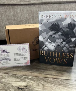 Fairyloot edition of Ruthless Vows