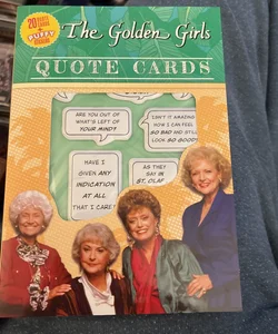 Golden Girls Quote Cards