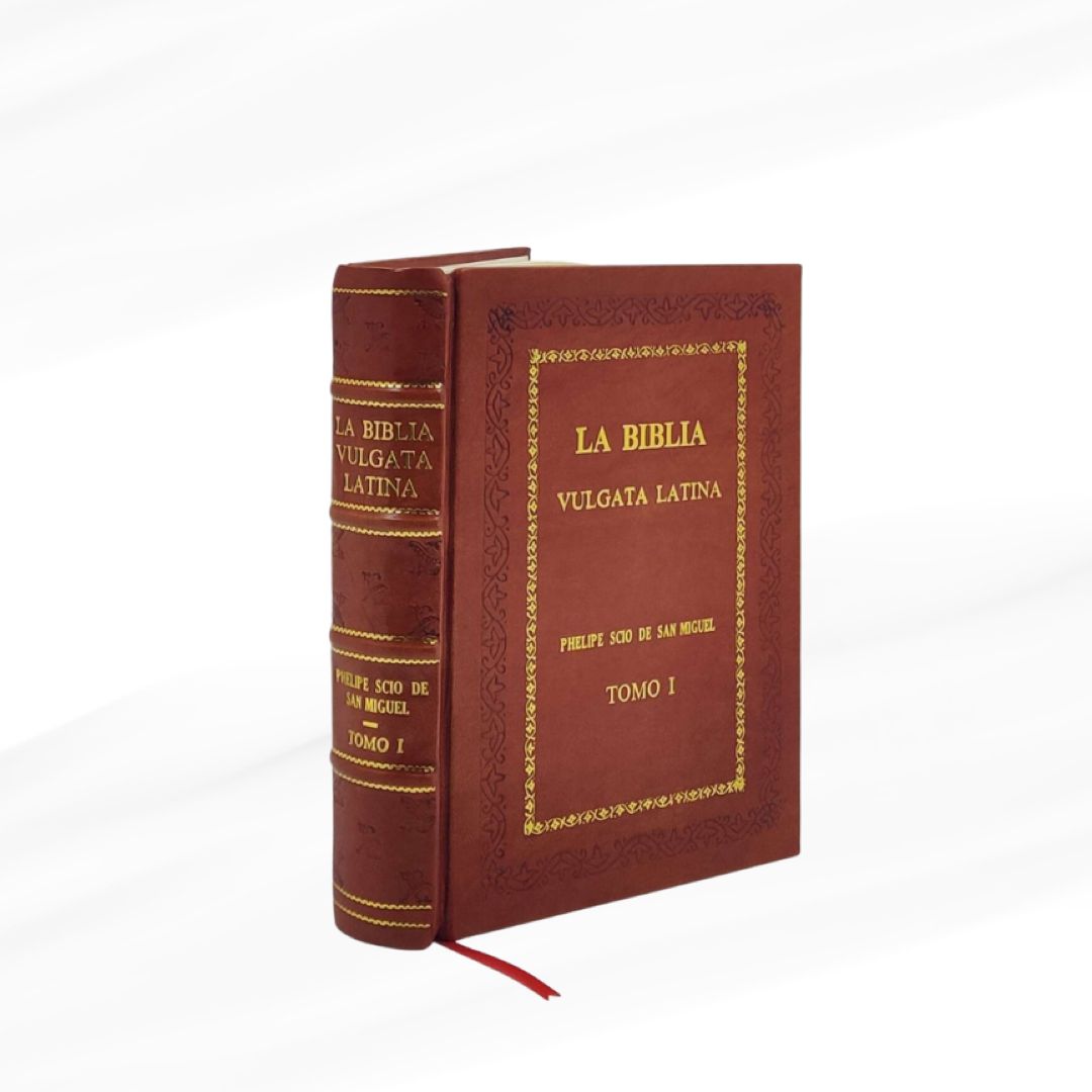 La Biblia Vulgata Latina Traducida En Espanol by Saint Jerome Leather-Bound Edition