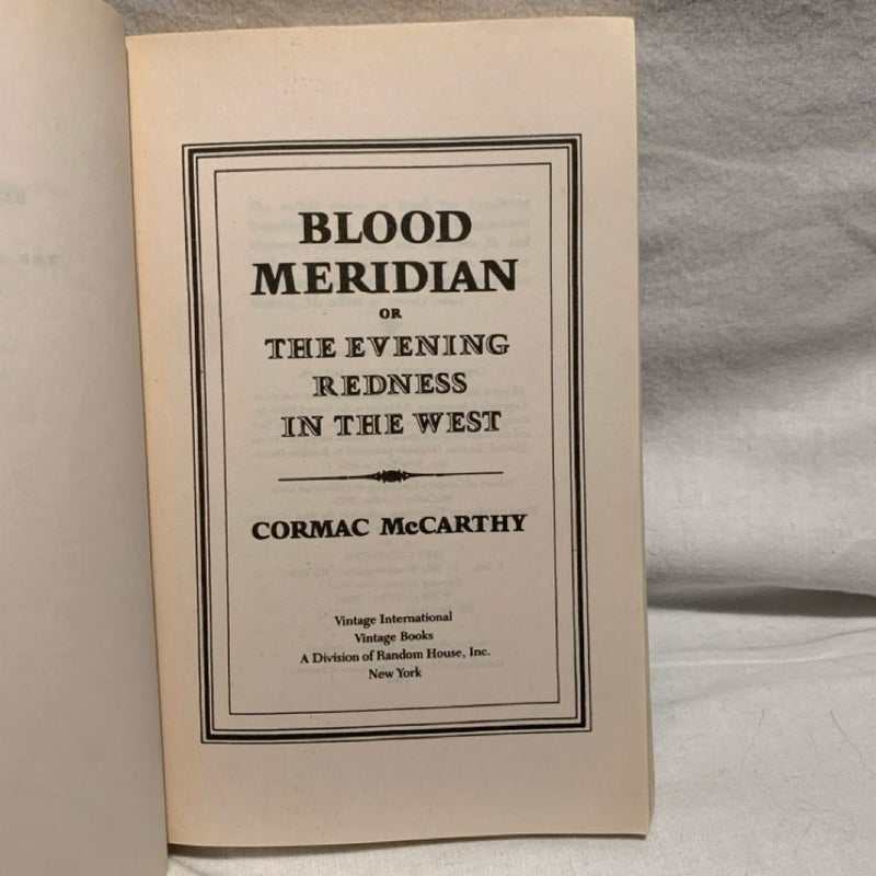 Blood Meridian
