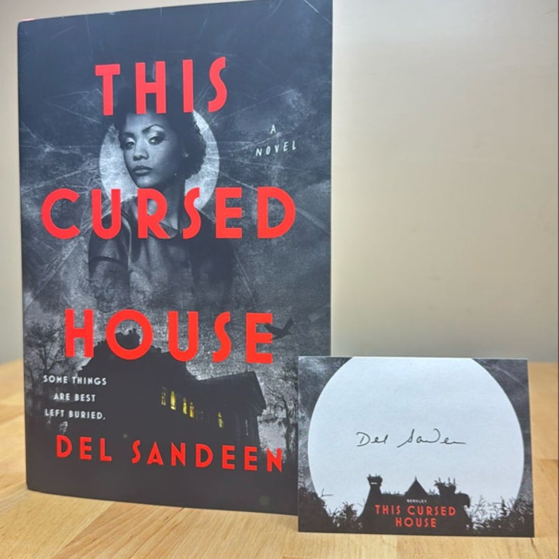 This Cursed House SIGNED BOOK PLATE