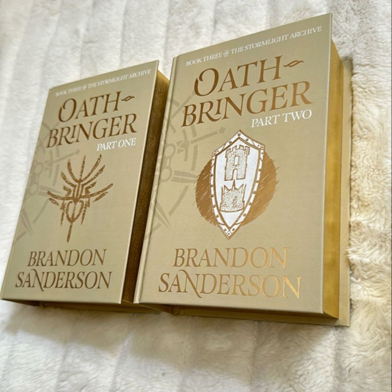 Oathbringer Parts One and Two (Fairyloot)