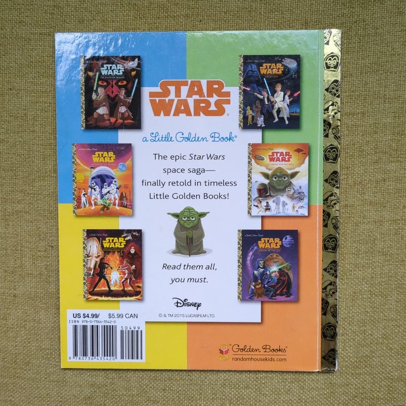 A Little Golden Book - Star Wars: the Phantom Menace