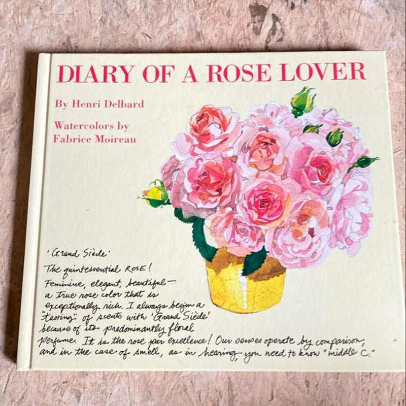 Diary of a Rose Lover