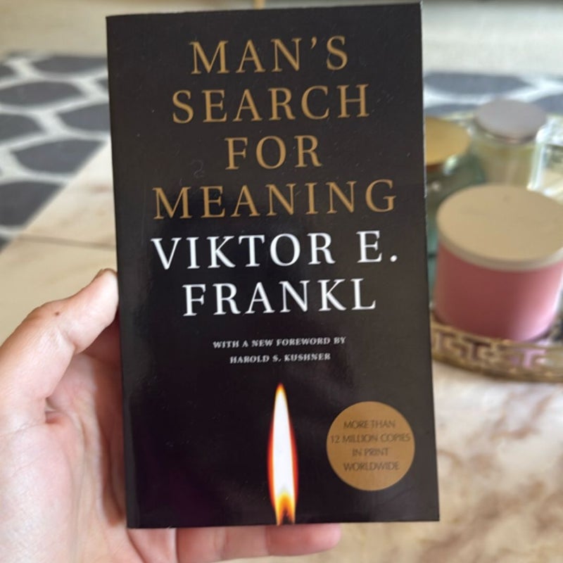 Man's Search for Meaning (OLD EDITION/OUT of PRINT)