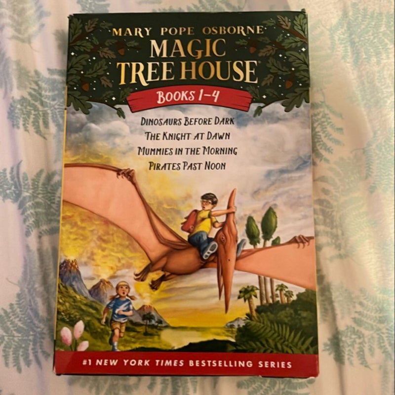 Magic Tree House Books 1-4 Boxed Set