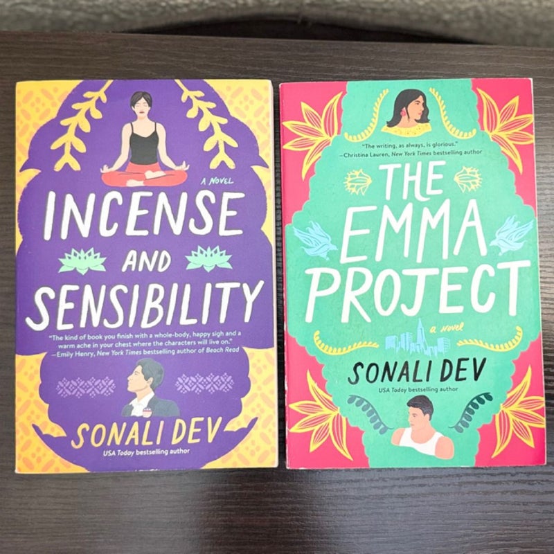 Sonali Dev Bundle: Incense and Sensibility & The Emma Project 