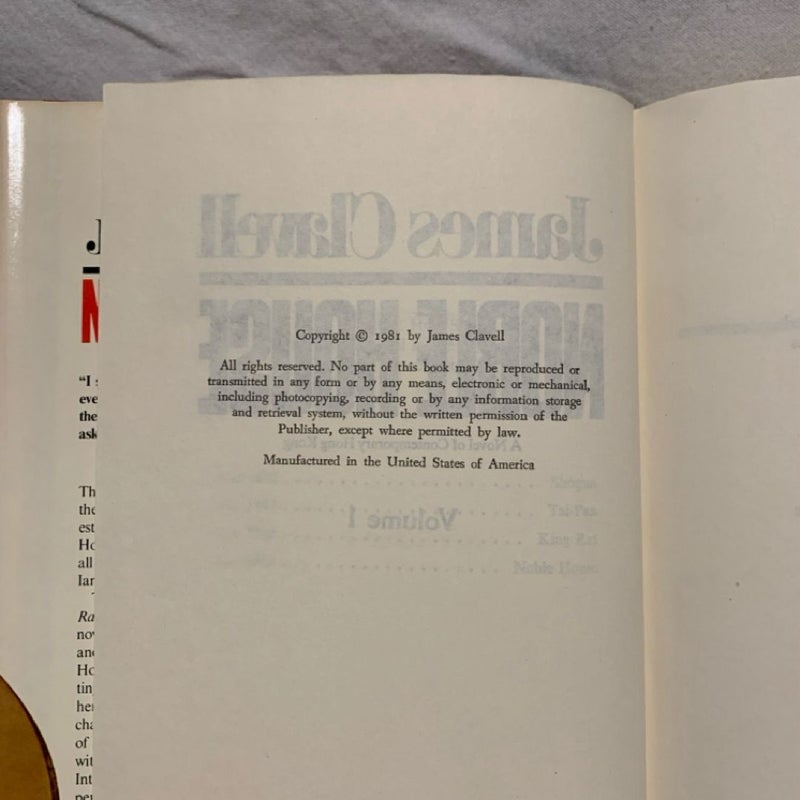 Noble House Volume 1 & 2 (1st BCE)