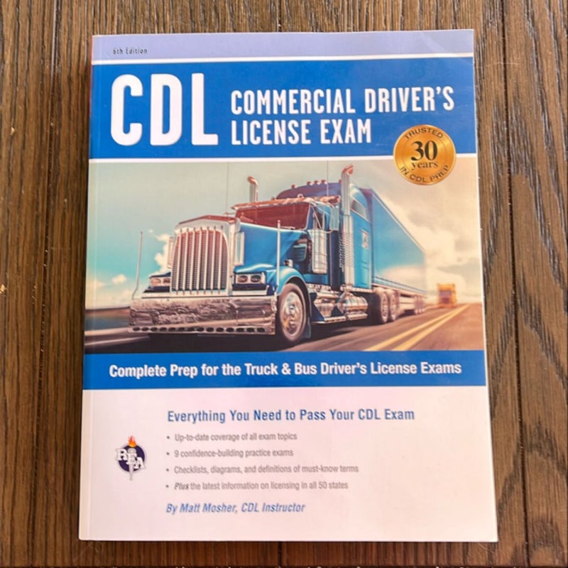 CDL Commercial Driver's License Exam 2024-2025