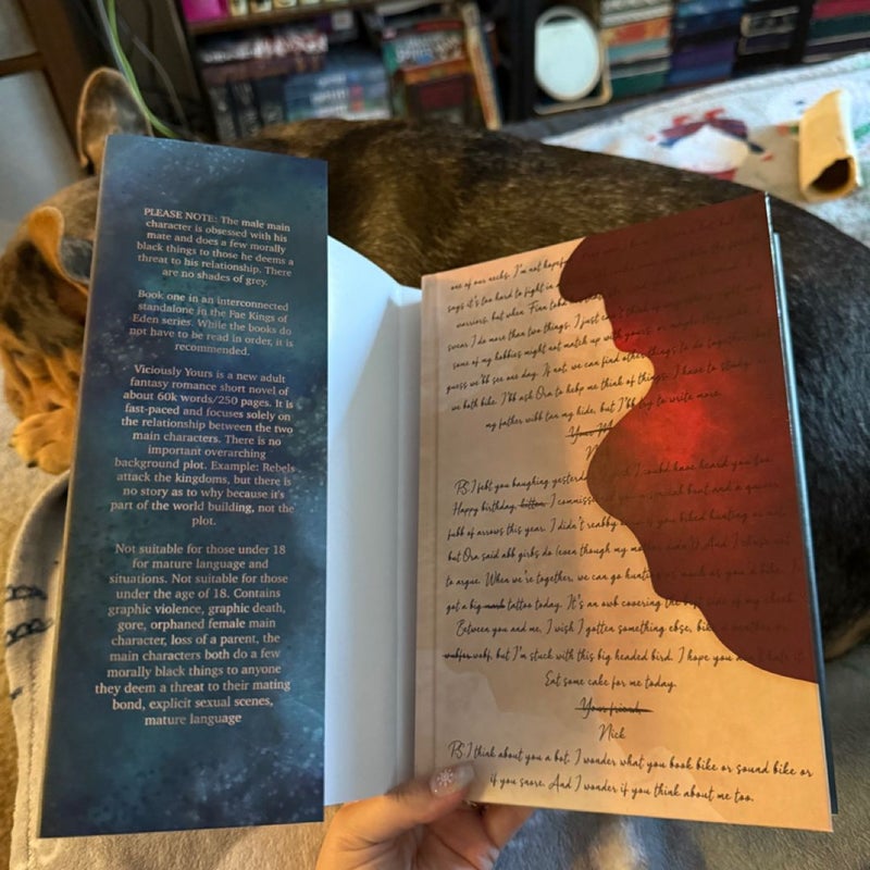 Viciously Yours SIGNED Fabled Edition