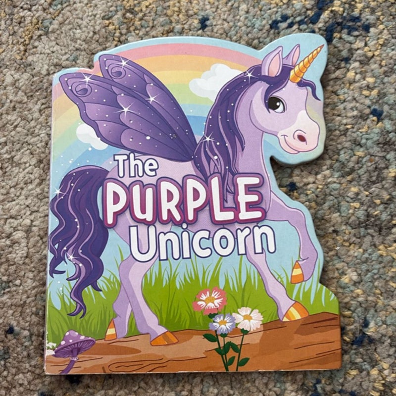 The purple unicorn 