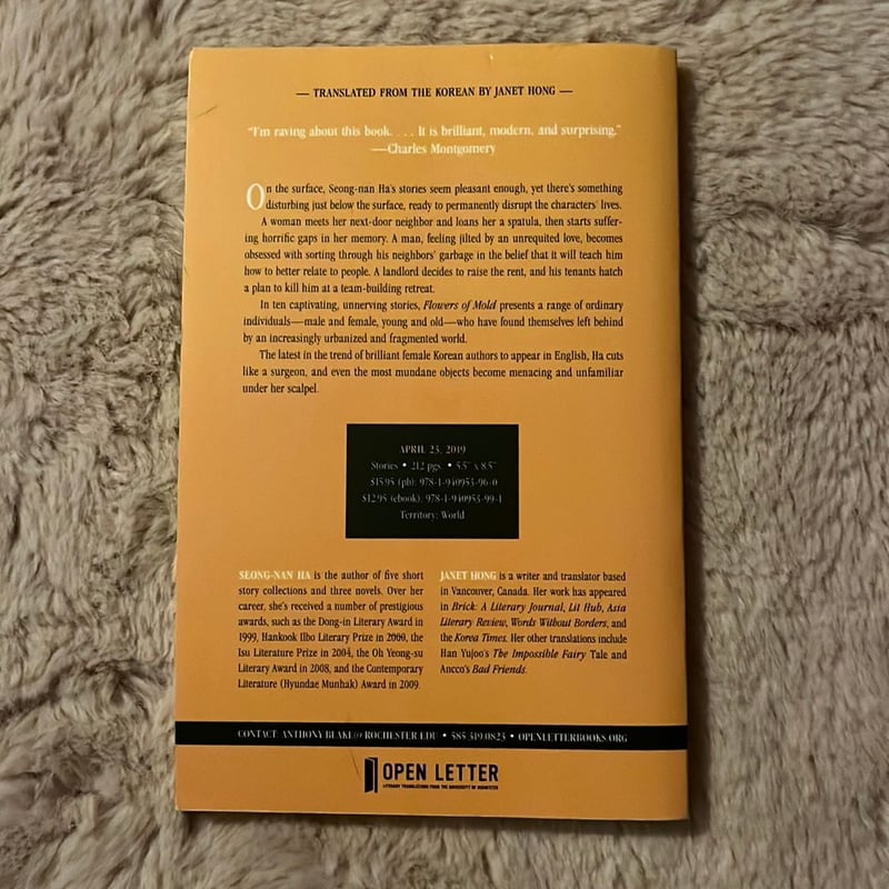 Flowers of Mold by Seongnan Ha, Paperback Pangobooks