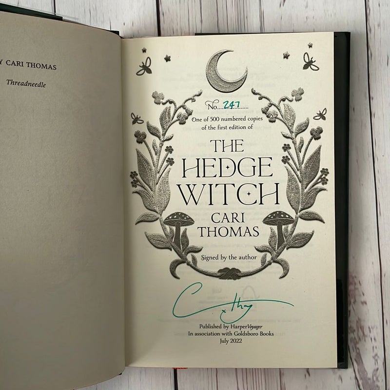 The Hedge Witch: a Threadneedle Novella (Threadneedle)