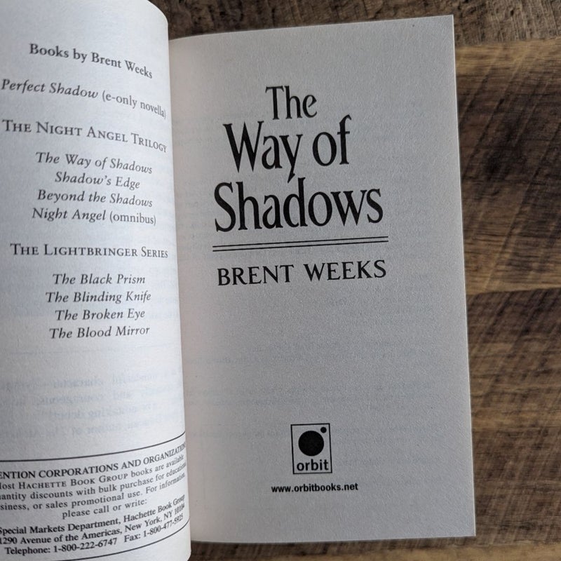 The Way of Shadows / Beyond the Shadows
