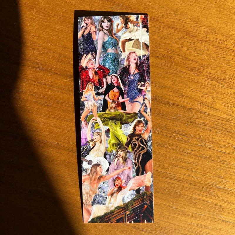 Taylor Swift paper bookmark