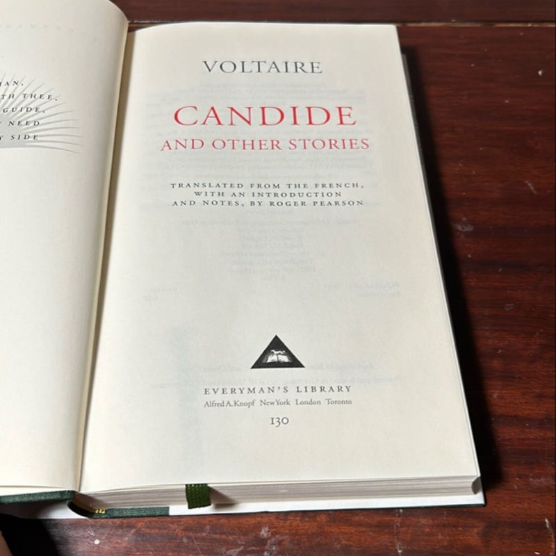 Candide and Other Stories