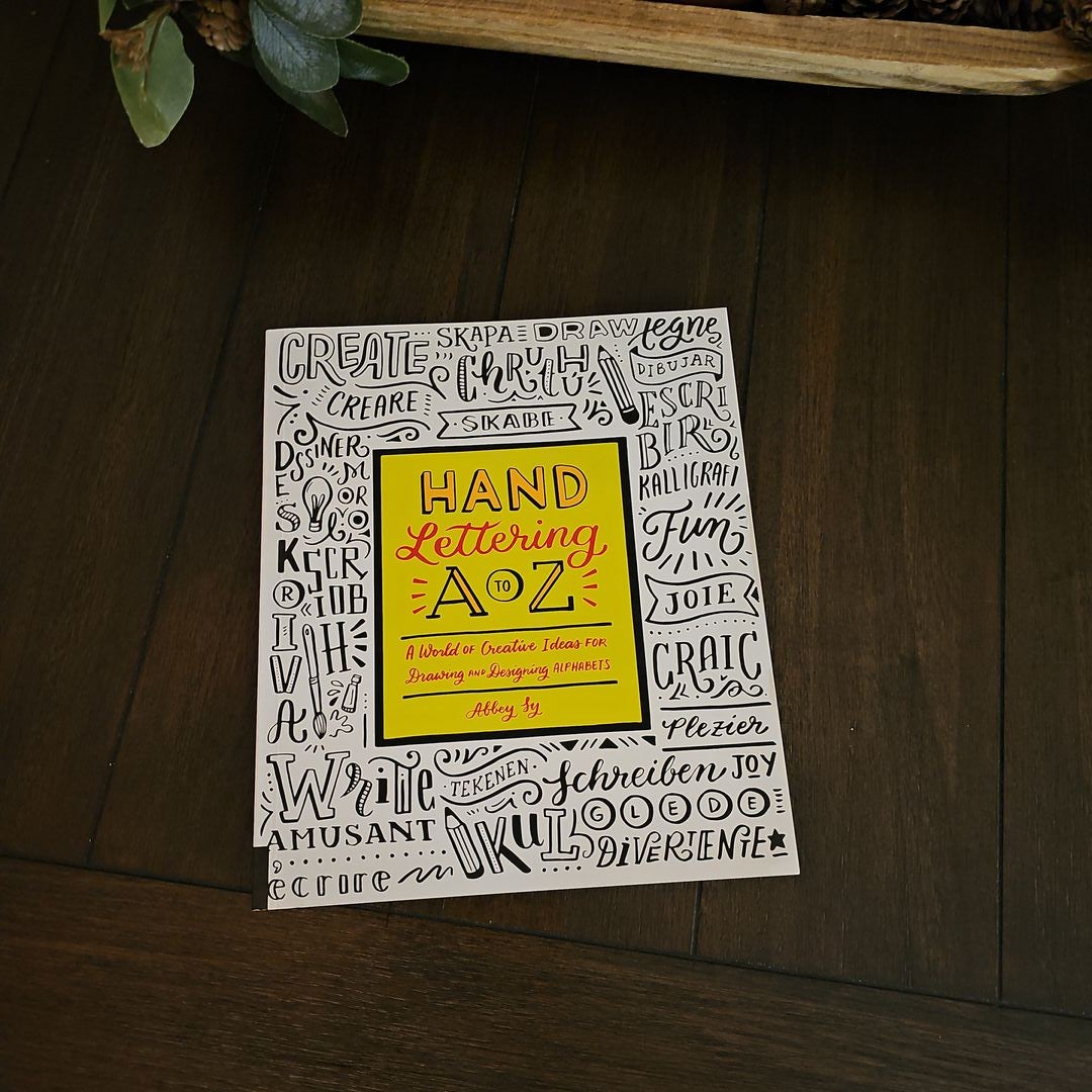 Hand Lettering a to Z by Abbey Sy, Paperback Pangobooks