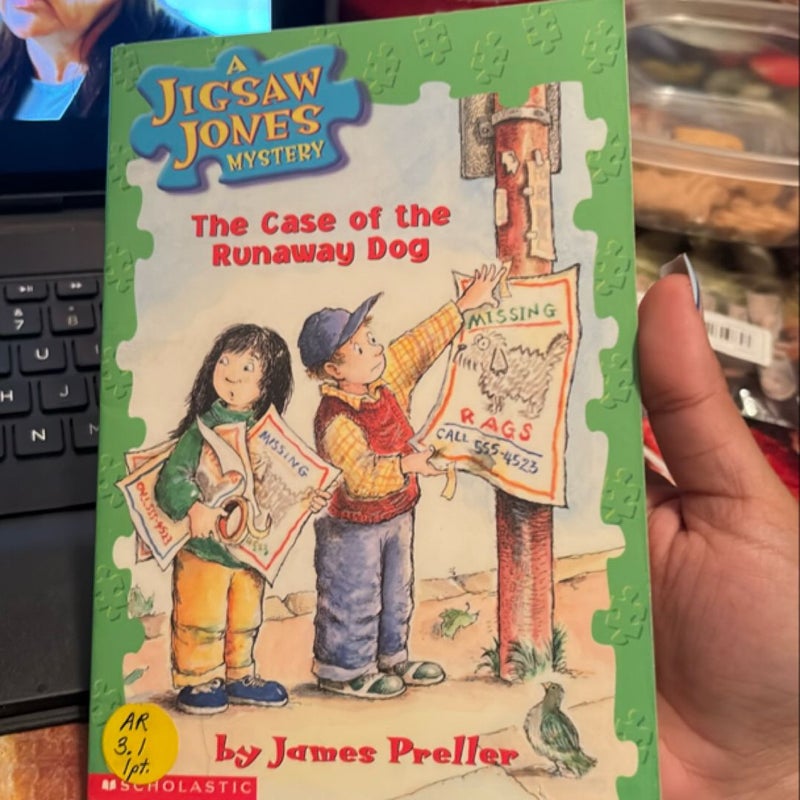 Hey jigsaw Jones mystery the case of the Runaway dog