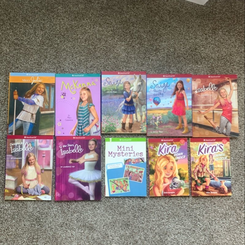 American Girl 10-Book Collection 