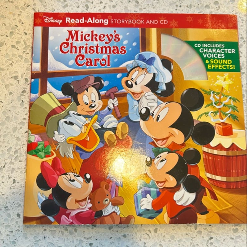 Mickey's Christmas Carol ReadAlong Storybook and CD