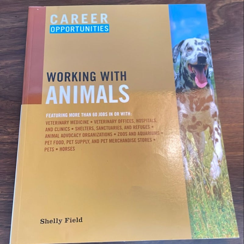 Career Opportunities Working with Animals