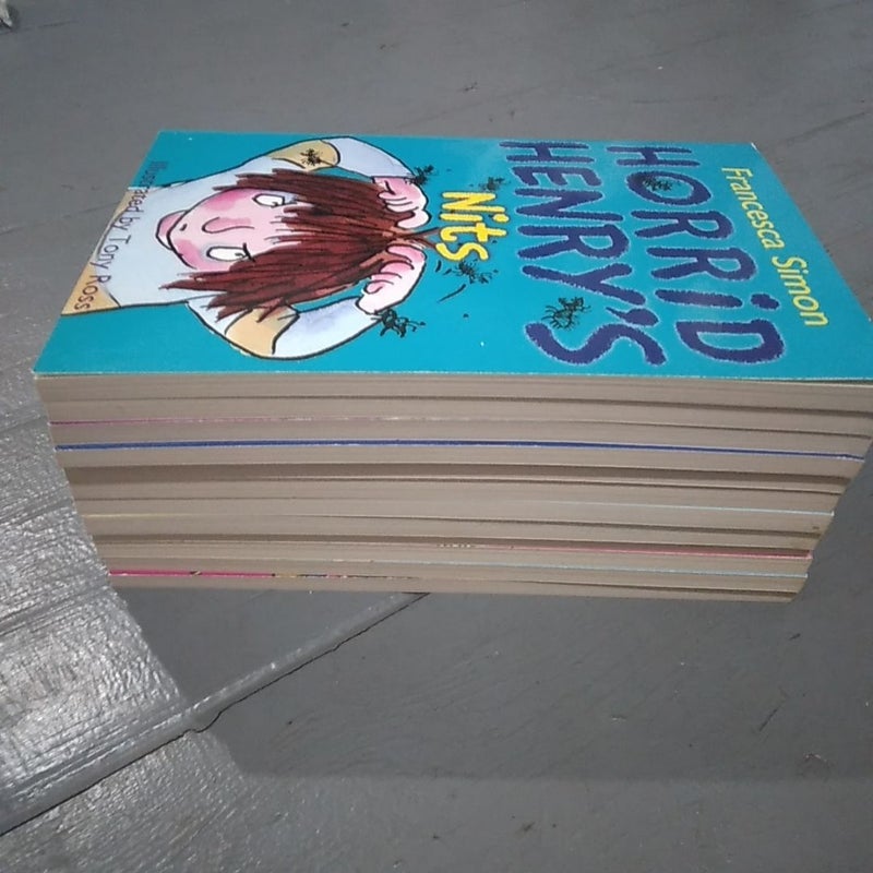 Horrid Henry Book Lot 