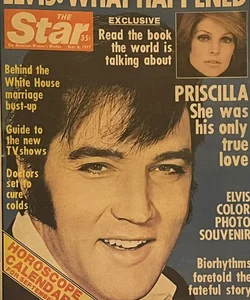Star magazine 1977 Elvis Pres