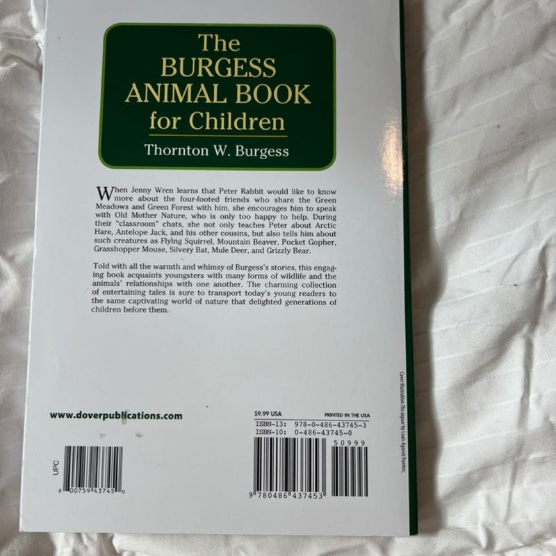 The Burgess Animal Book for Children