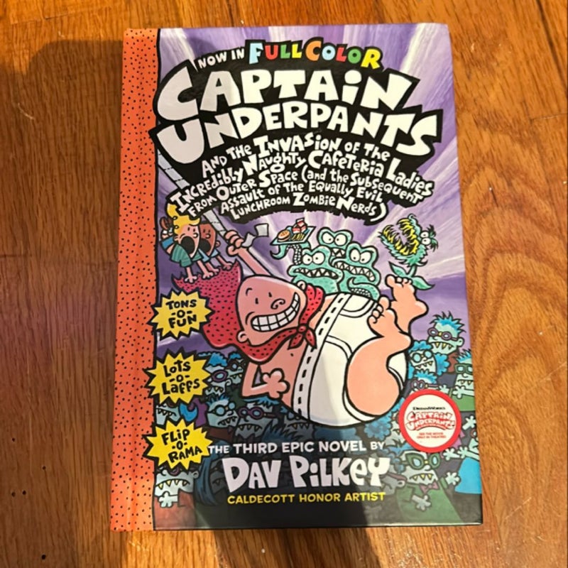 Captain Underpants and the Invasion of the Incredibly Naughty Cafeteria Ladies from Outer