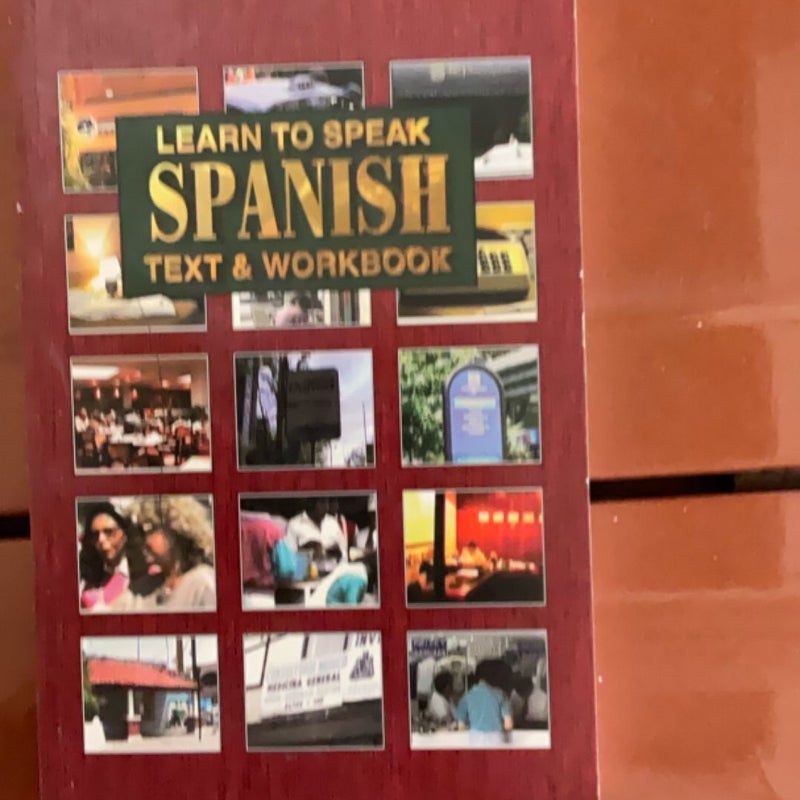 Lear to speak Spanish text and workbook