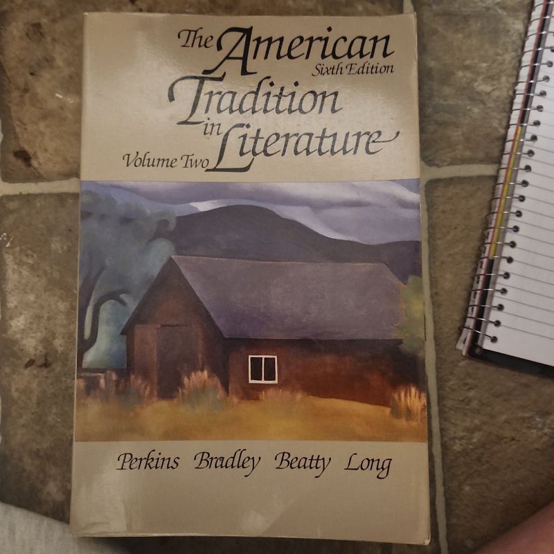 The American Tradition in Literature