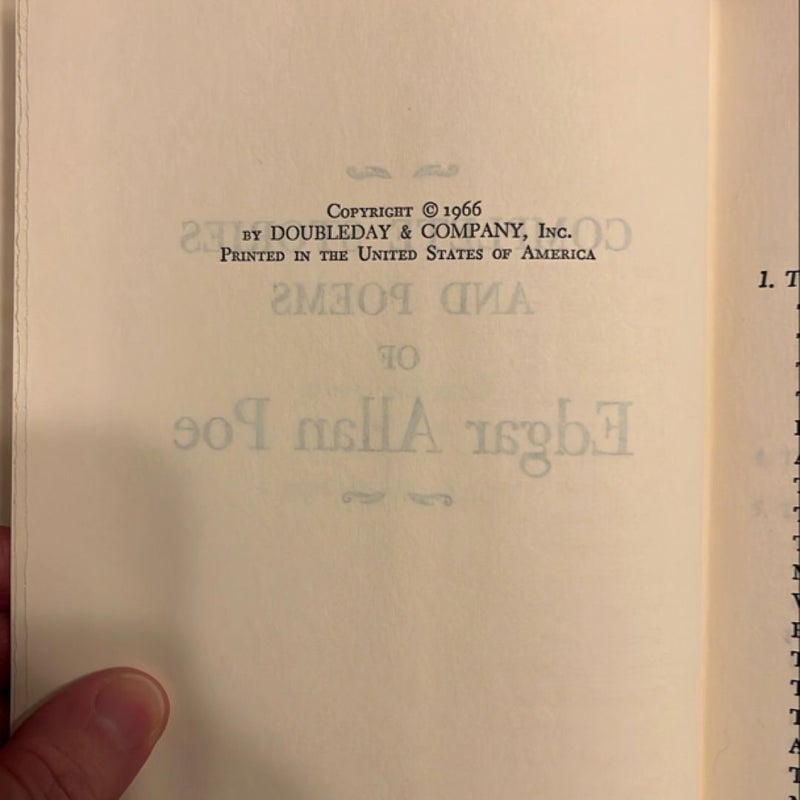 Complete Stories and Poems of Edgar Allan Poe