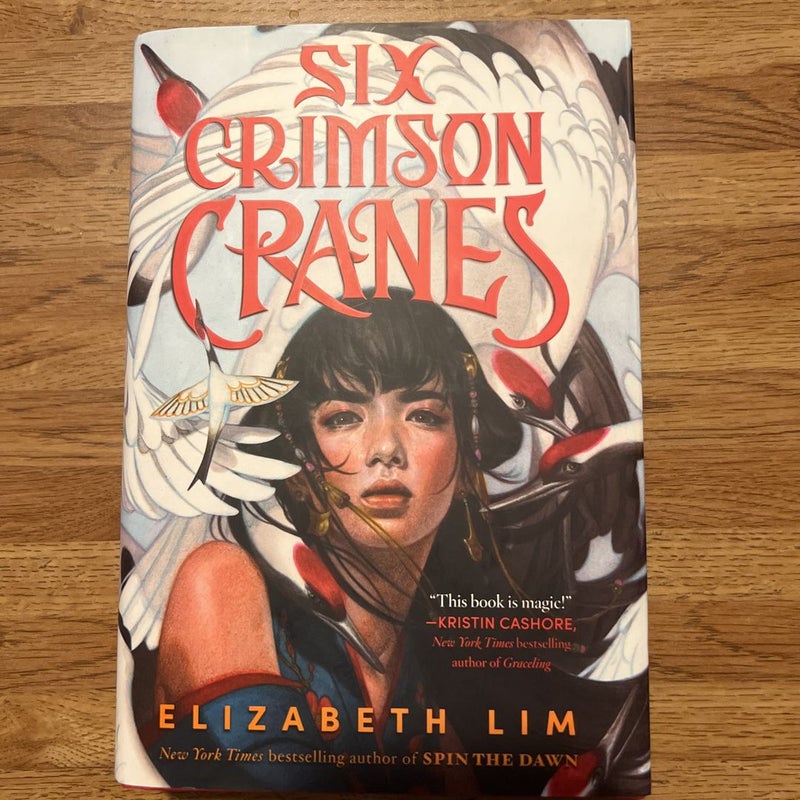 Six Crimson Cranes