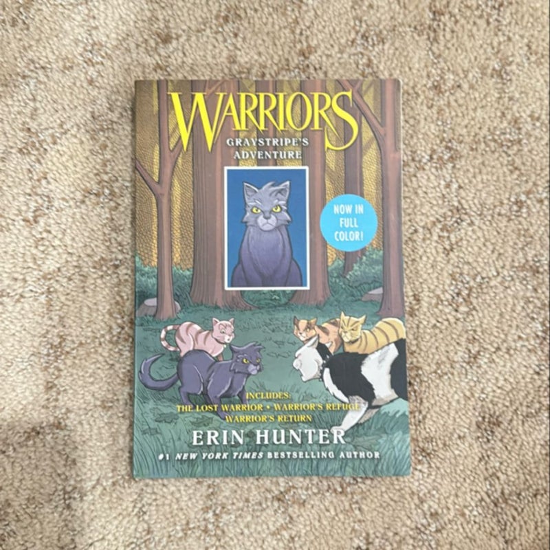 Warriors Manga: Graystripe's Adventure: 3 Full-Color Warriors Manga Books In 1