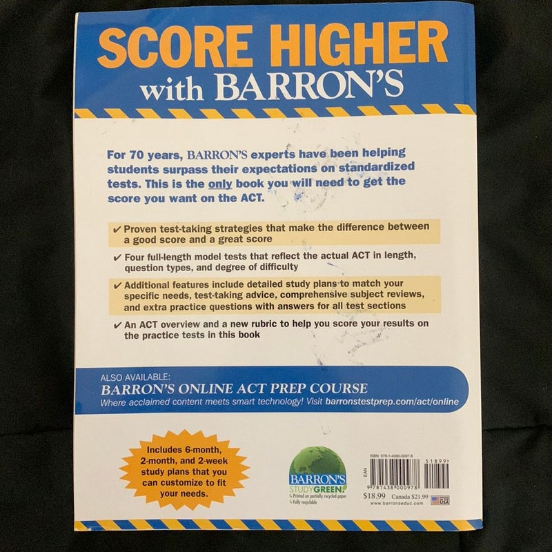 Barron's ACT, 17th Edition