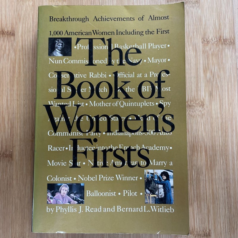 The Book of Women's Firsts