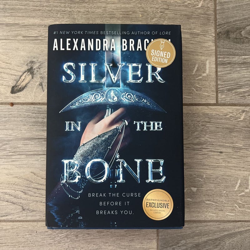 Silver in the Bone (B&N Exclusive Edition) by Alexandra Bracken, Hardcover